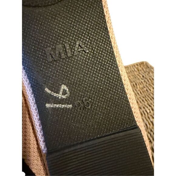 Brand New MIA Lixya Knit Textile Upper Blush Pointed Toe Shoes Flats 9.5 Blush - Picture 7 of 8